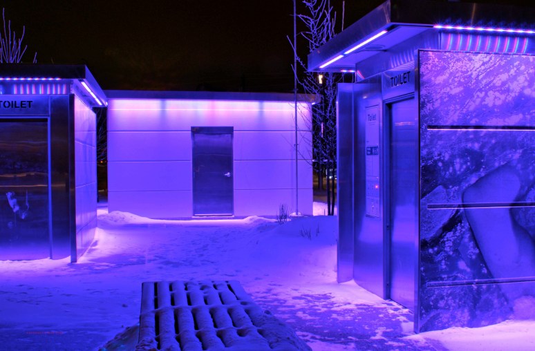 Public washrooms, Calgary, Alberta