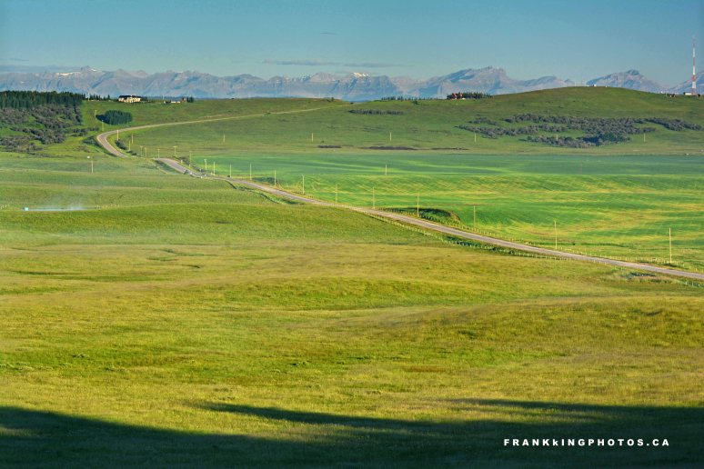 road mountains alberta Canada