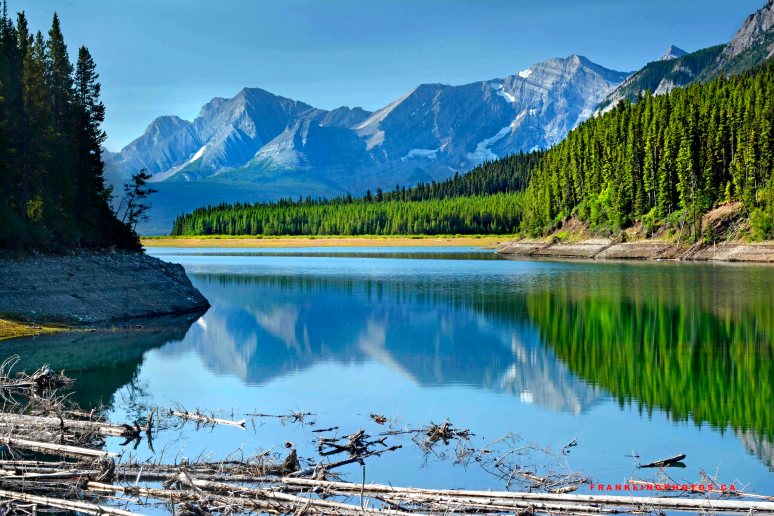Alberta Rockies Kananaskis summer mountains